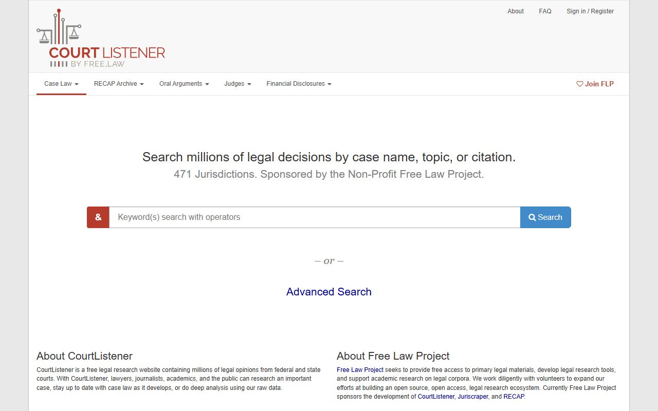 Iberville Parish court dockets CourtListener search alternative