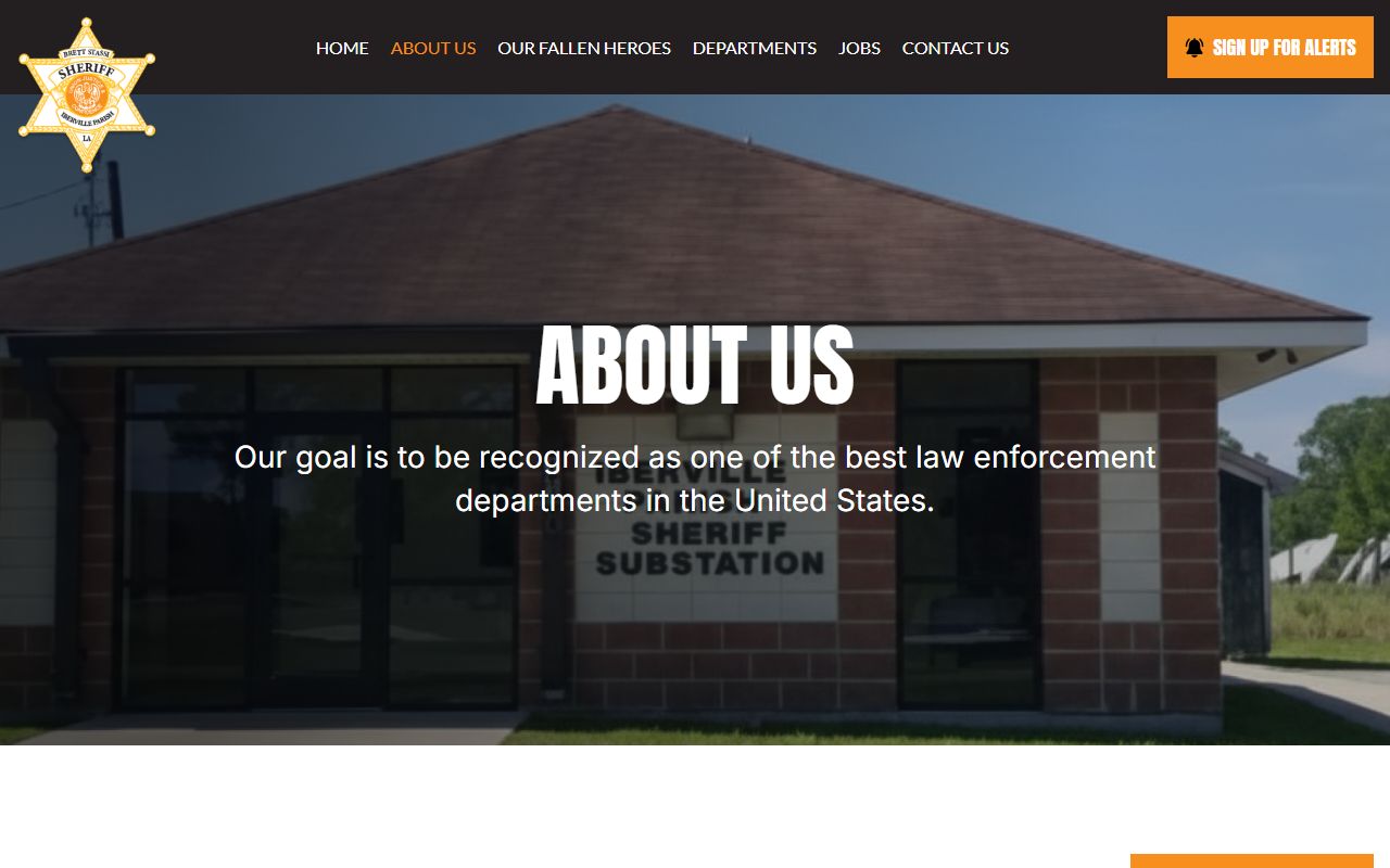 Iberville Parish inmate records Sheriff agency overview